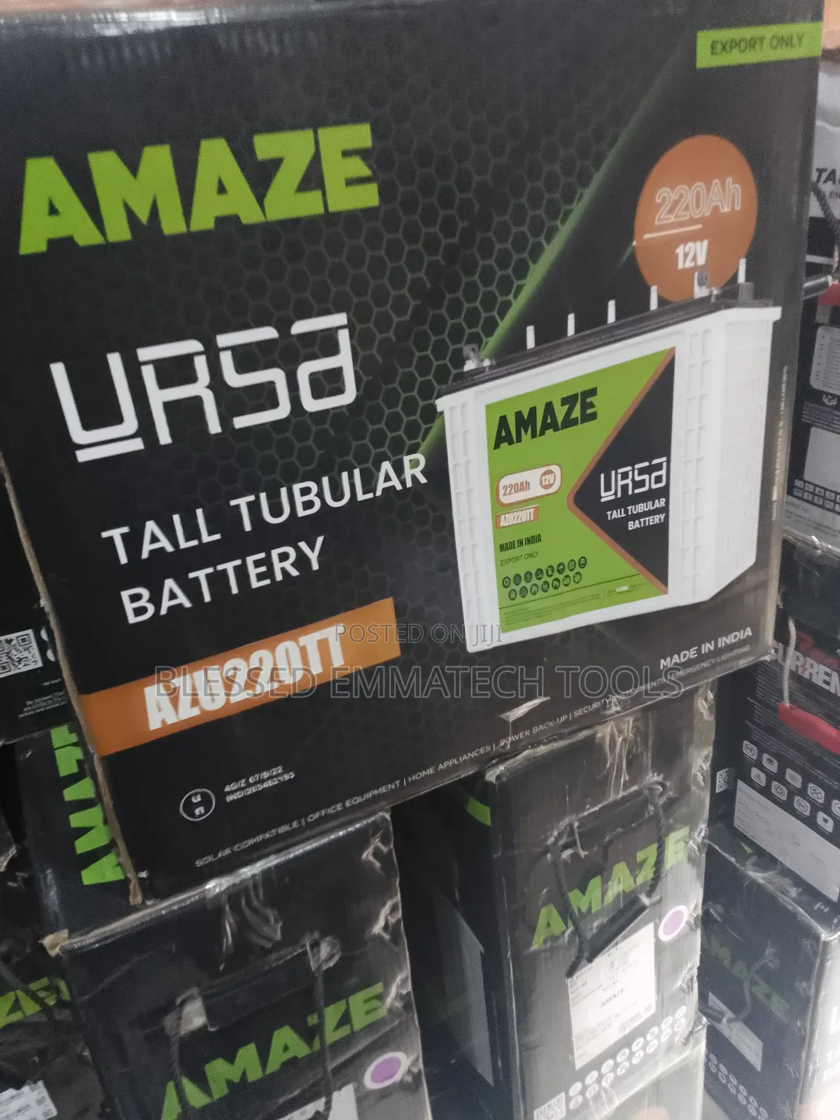 220 Amps Amaze Solar Battery