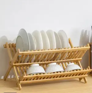Wooden Plate Rack