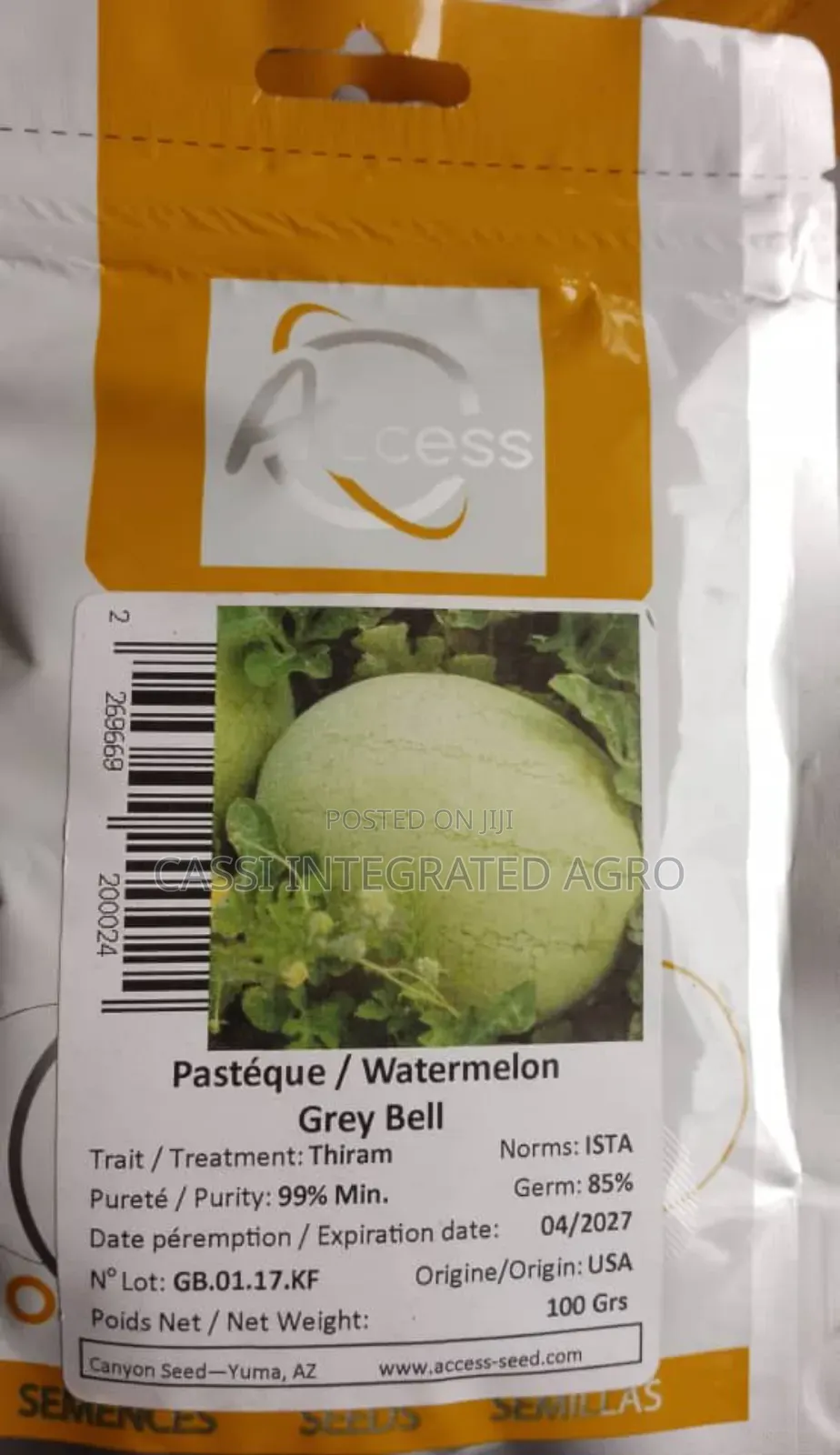 500g Access Watermelon Seed