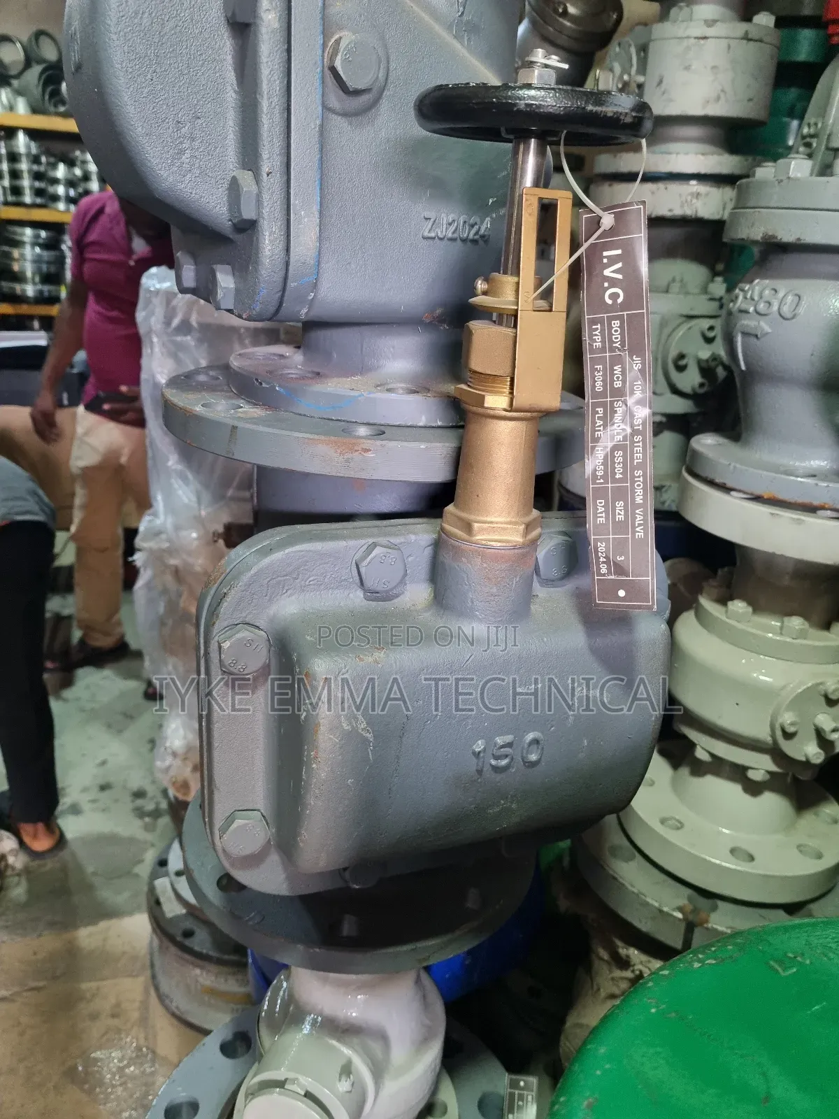 Storm Valve Vertical Type 150