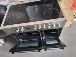 90cm 5 Burner Electric Hotplate With Double Door Oven|Grill