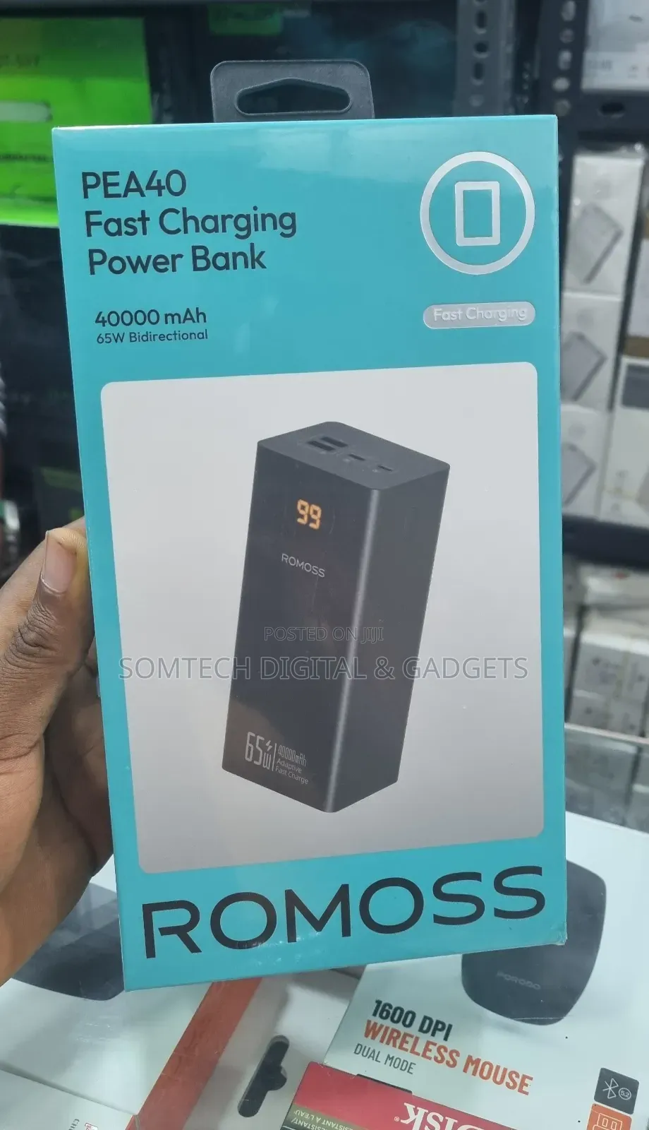Romoss 40000mah Power Bank 65w