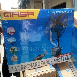Photo - Original 16 Inches Qasa Rechargeable Mist Fan