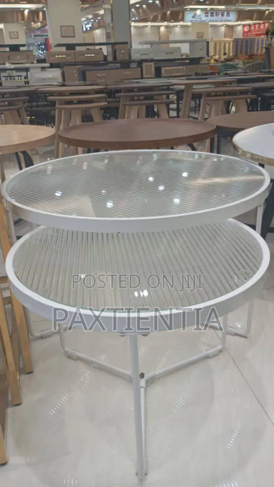 2 in 1 Glass Table