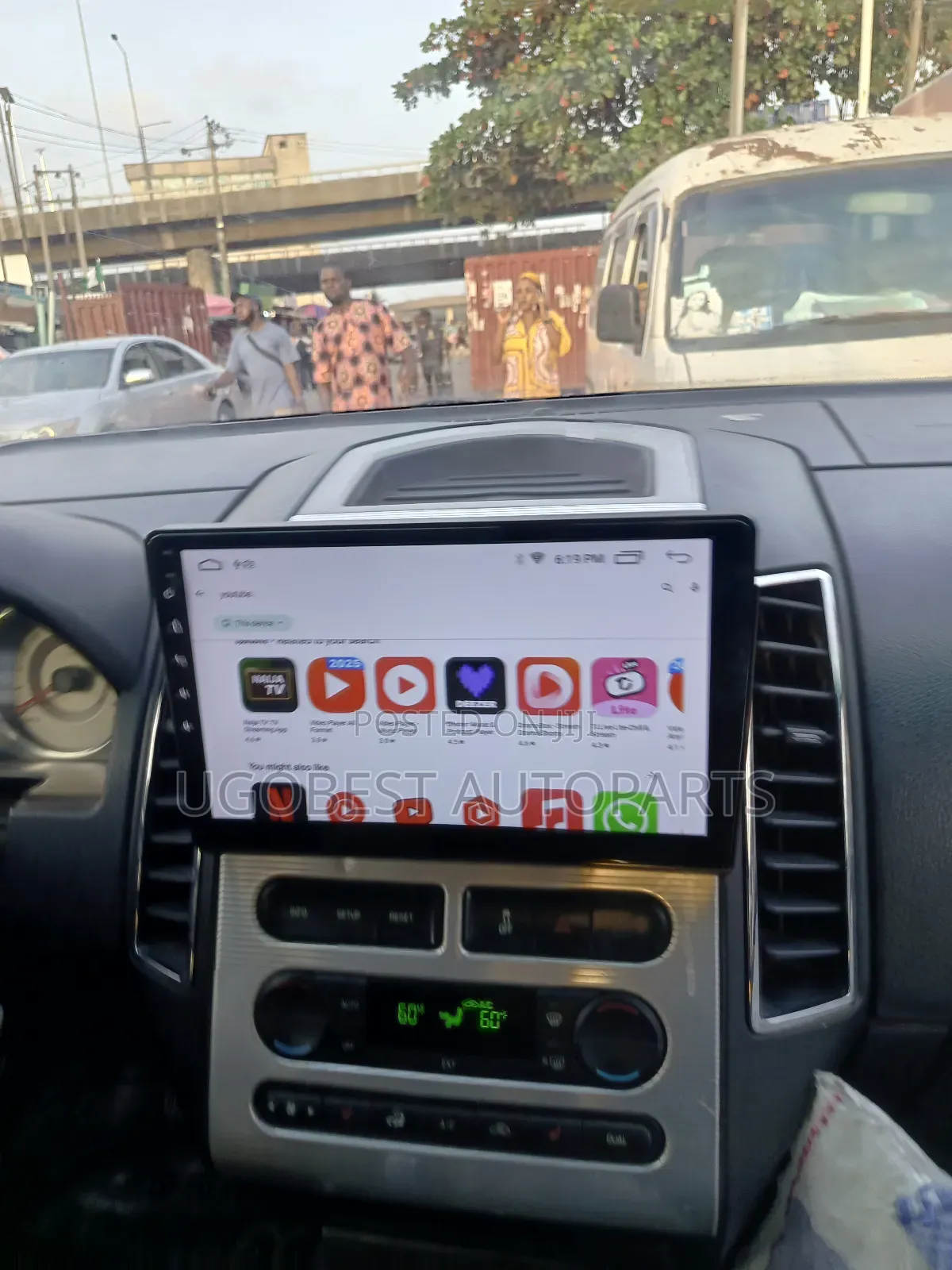 Ford Edge Android Screen 2008 Model Wit GPS Navigation (Map)