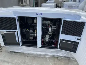 Heavy-duty England Perkins Soundproof Diesel Generator 30kva