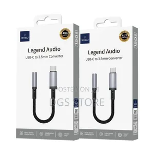 Photo - Wiwu Legend Audio Usb C to 3.5mm Converter