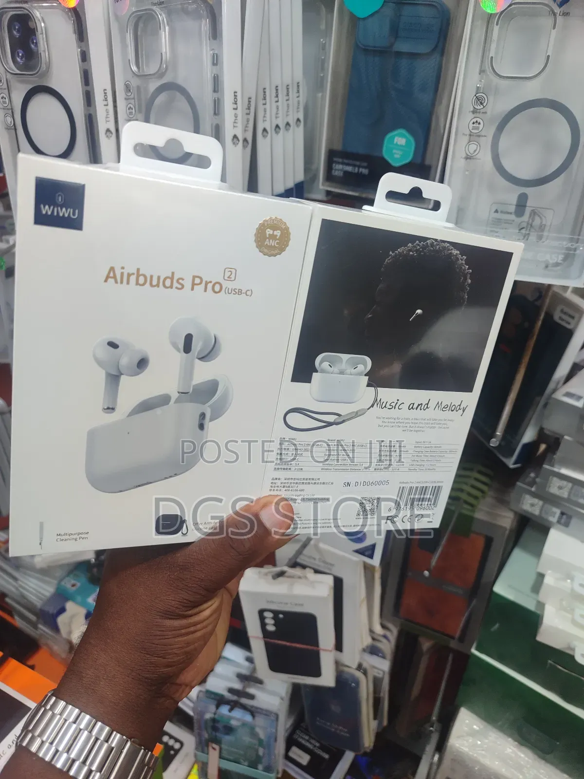 Wiwu Airbuds Pro 2 Usb C Bluetooth Earbuds