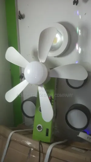 Photo - Mini Fan Wi5h Led Light for Homes/ Offices/ Business Centres