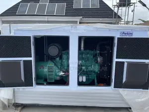 Heavy-duty England Perkins Soundproof Diesel Generator250kva