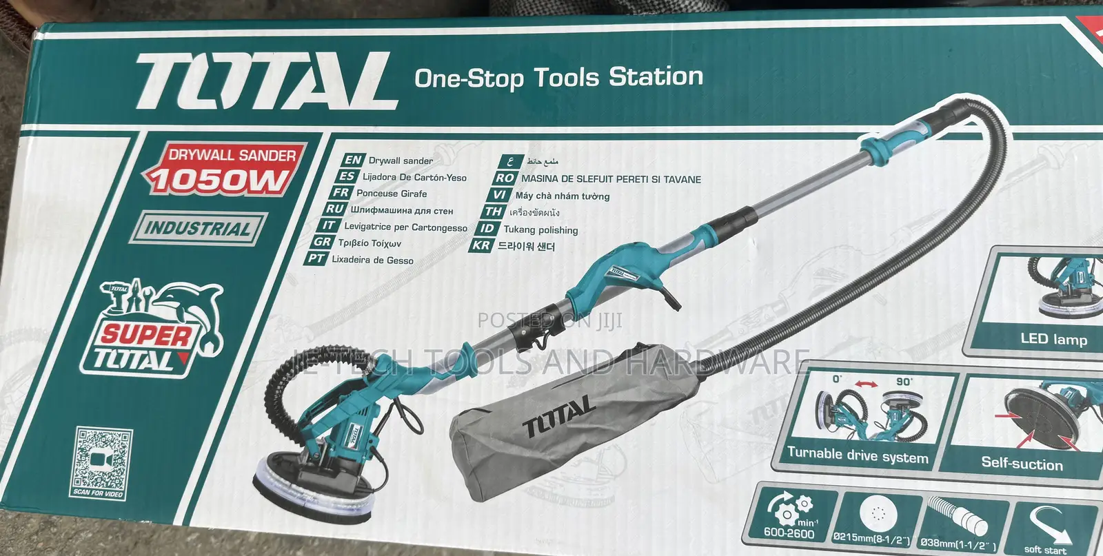 Total Drywall Sander 1050w