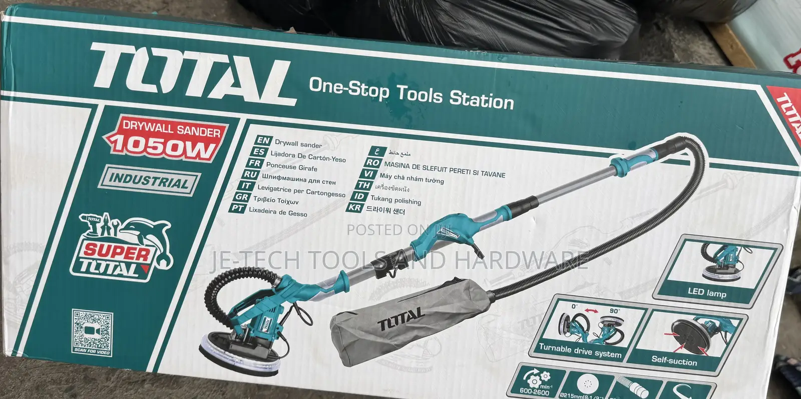 Total Drywall Sander 1050w