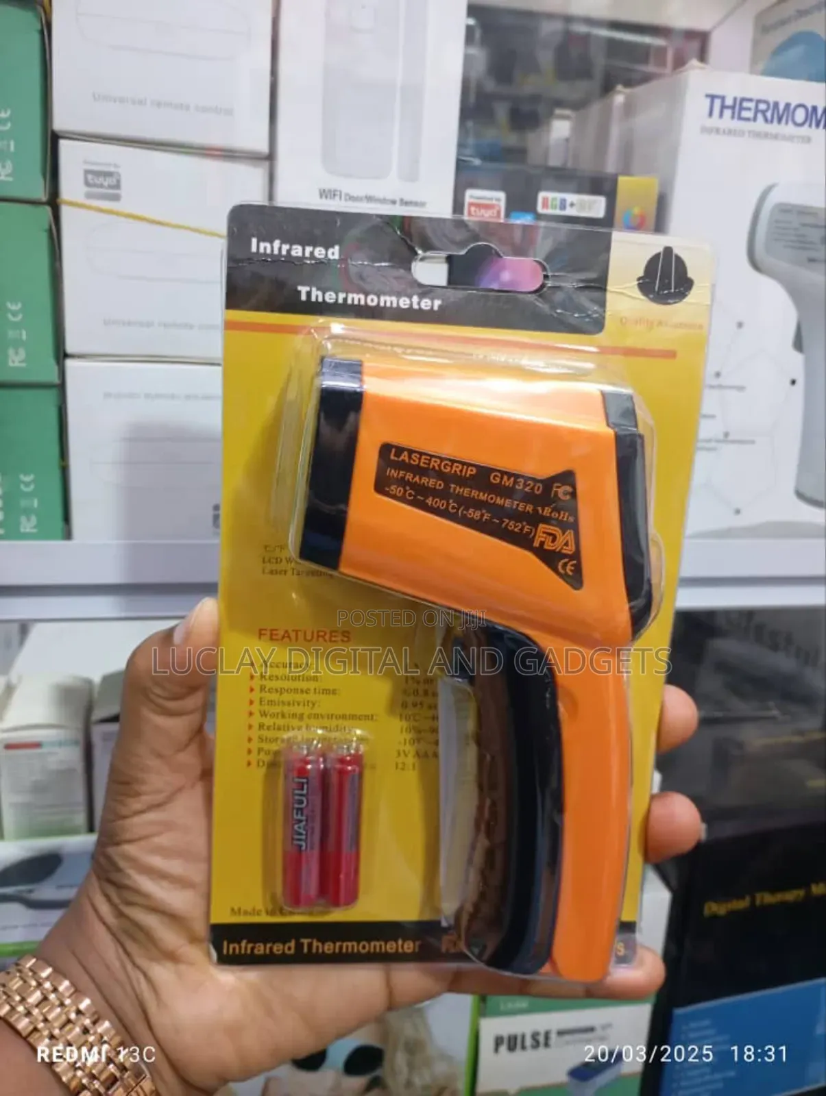 Inferred Industrial Thermometer