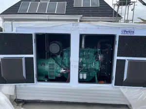 Heavy-duty England Perkins Soundproof Diesel Generator250kva