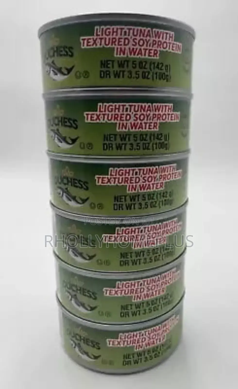 Duchess Light Tuna With Textured Soy Protein