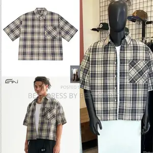 Premium Luxury Urban Men Crop Top Shirt