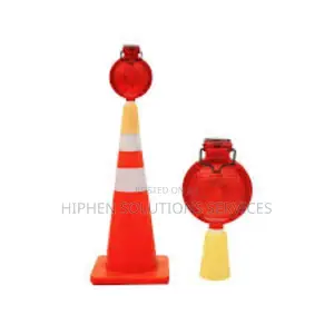 750mm Orange Solar Cone Flashers