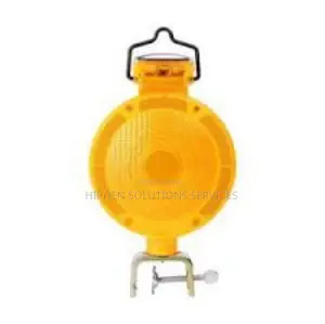 Solar Powered Traffic Cone Led Barricade Light