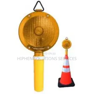 Roadway Safety Solar Warning Flashing Traffic Cone