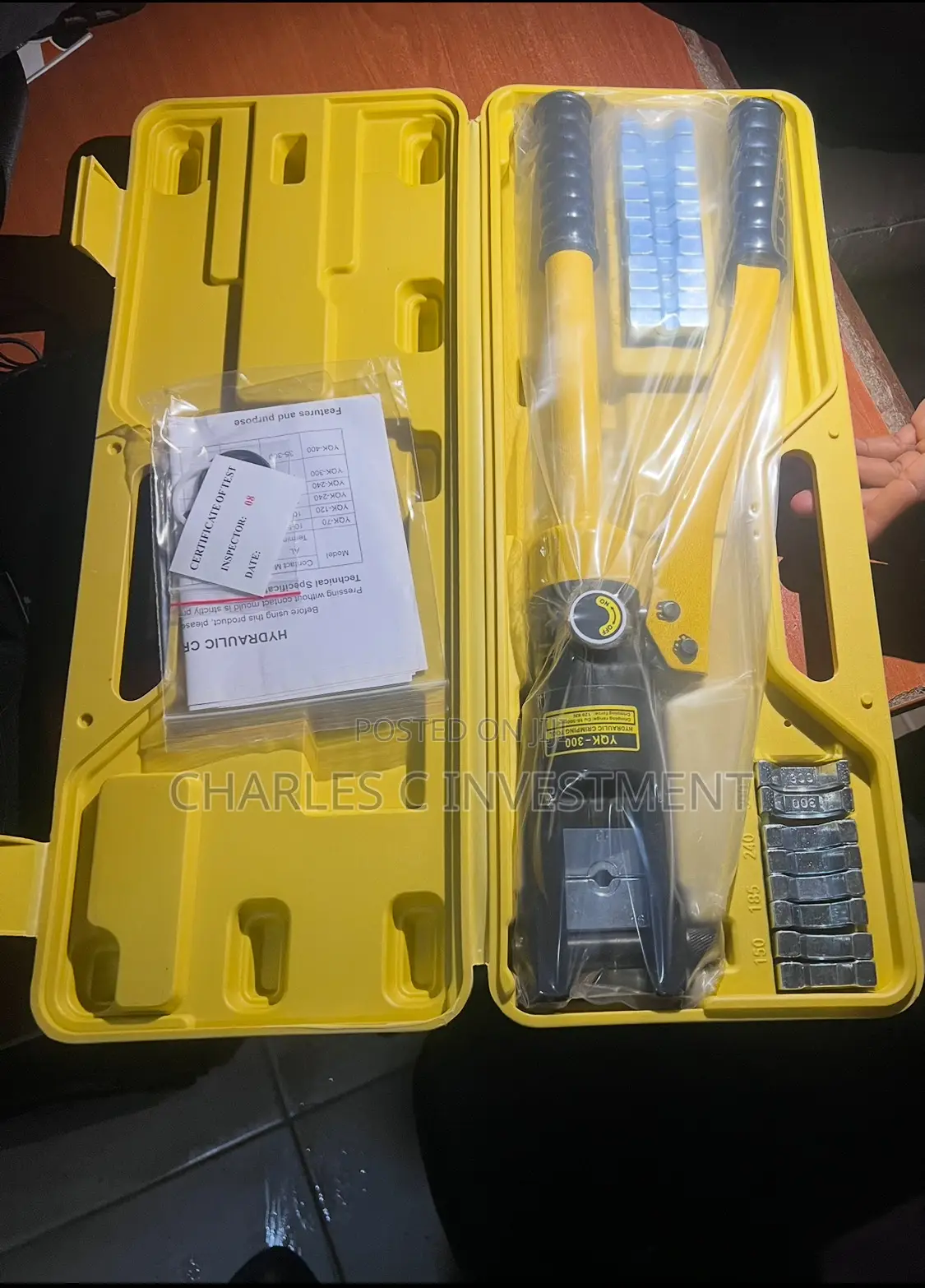 Hydraulic Crimping Tool, 300mm