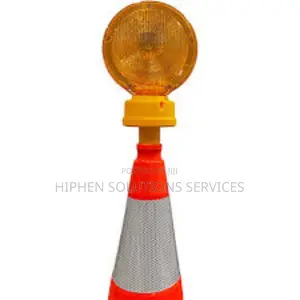 Road Safety Solar Traffic Cone Warning Light