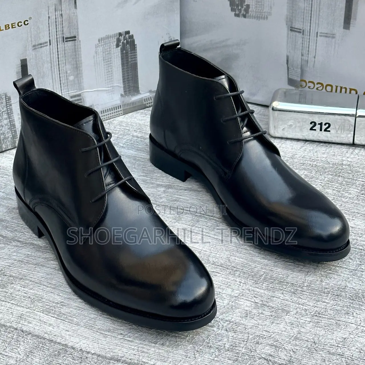 Men's Lace Ankle Boots