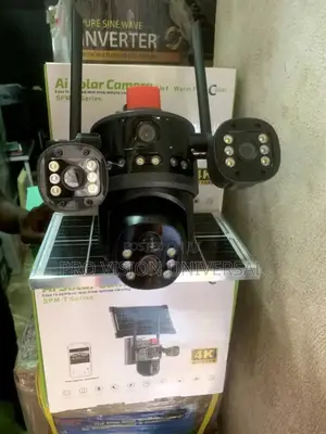 Solar Camera V380 2lens 3view Security Camera It View 3lans