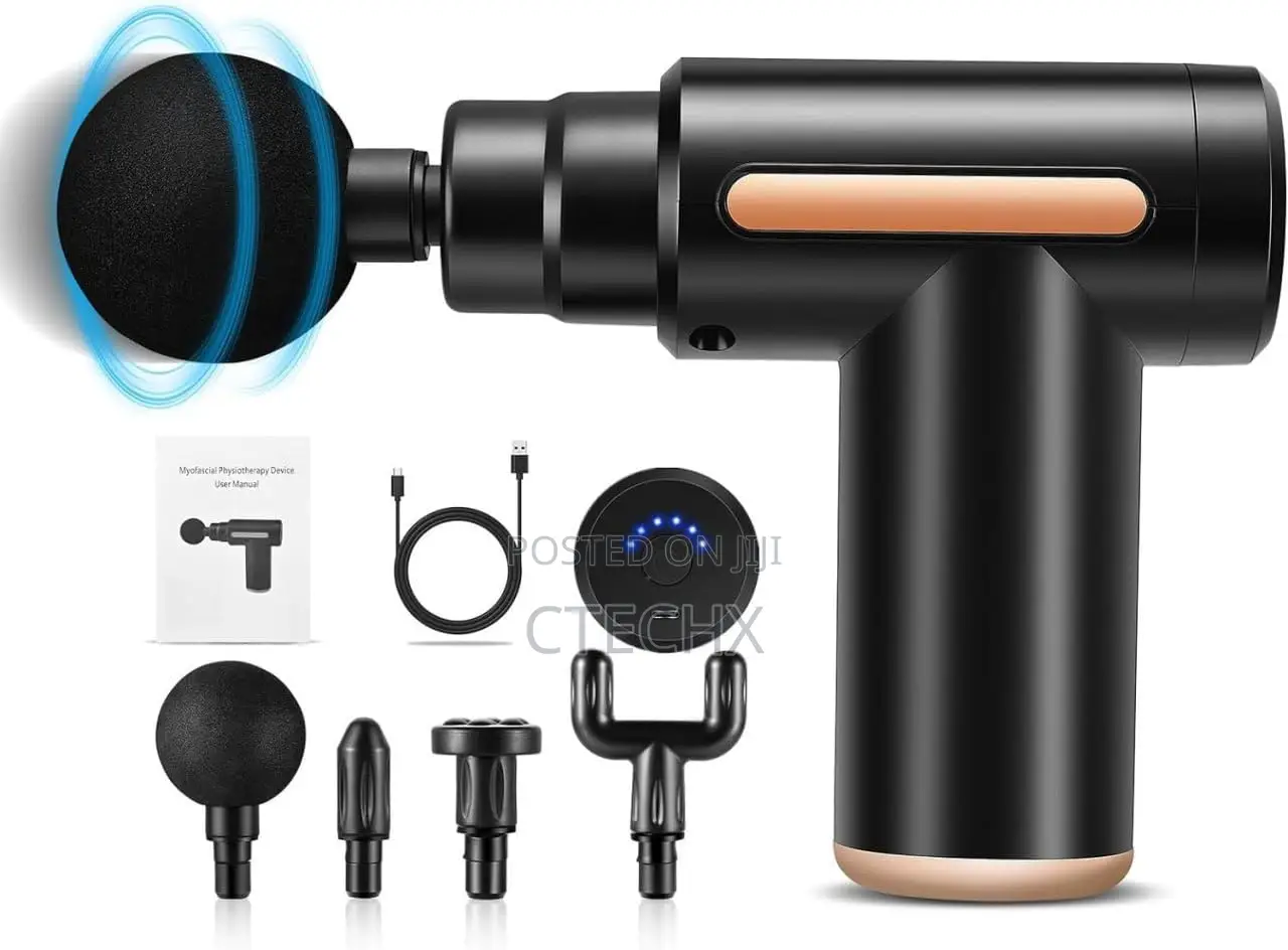 6 Speeds Massage Gun, Cordless Handheld Deep Tissue Muscle