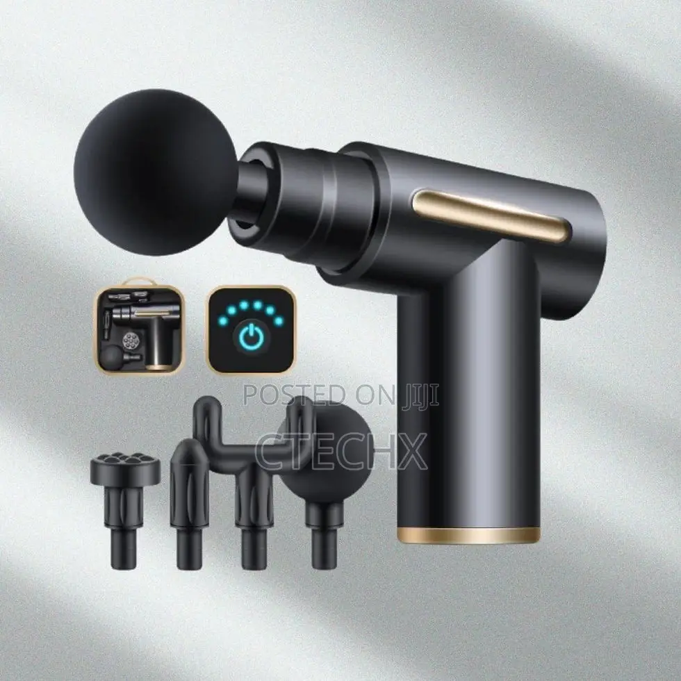 6 Speeds Massage Gun, Cordless Handheld Deep Tissue Muscle