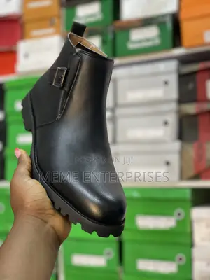 Black Chelsea Boot 