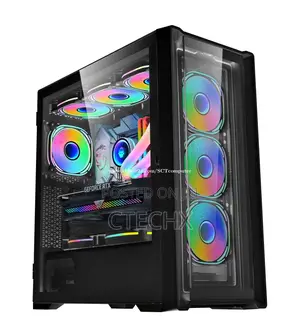 Wjcoolman Dt M2 M-Atx / Itx Silent Gaming Pc Case 3 RGB Fans