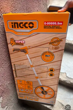 Durable Ingco Digital Display Distance Measuring Wheel