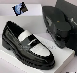 Exclusive Luxury White and Black Corporate Shoe