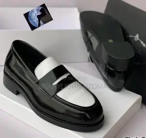 Exclusive Luxury White and Black Corporate Shoe