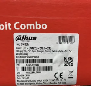 Dahua Managed Switch With 24-port Poe Dh-cs4226-24et-240