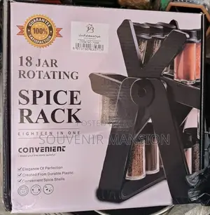 18 Jar Rotating Spice Rack