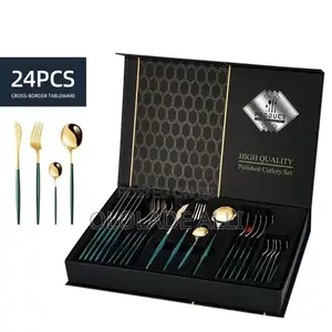 24 Pieces Box Cutlery