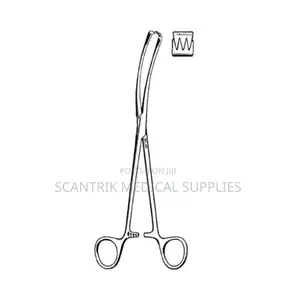 Curved Vulsellum Forceps