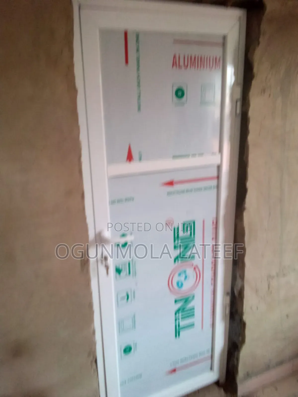 Door Aluminum Toilet and Bathroom