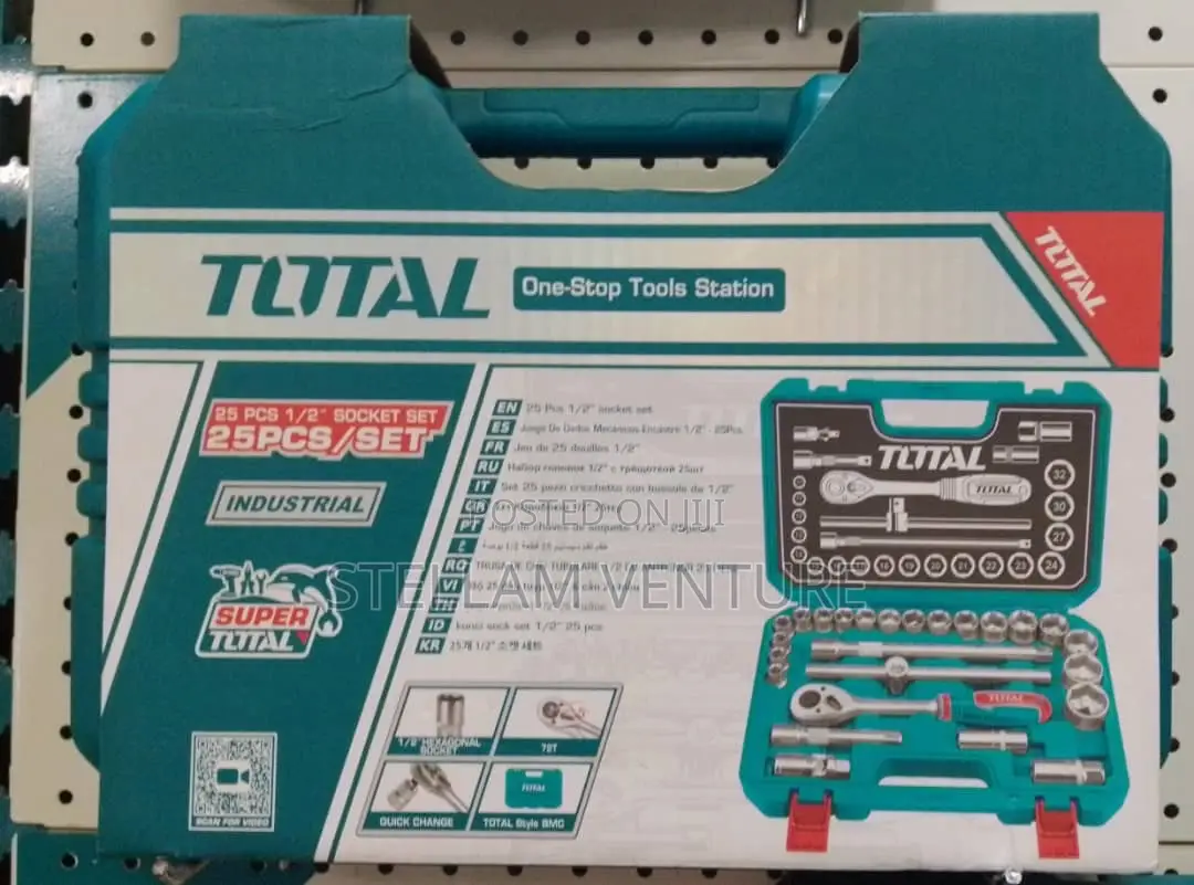 25pcs 1/2” Socket Sets