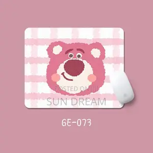 Cartoon Pink Mouse Pad Girl Mouse Pad