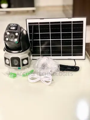 V380pro Solar Camera Three Screen Wi-Fi