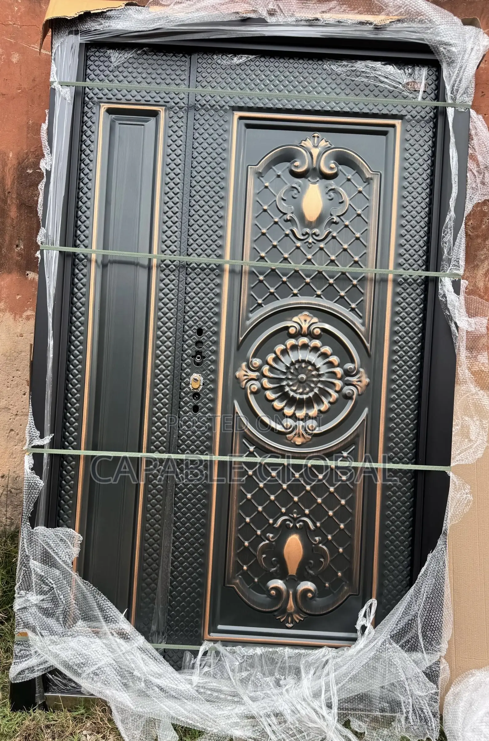 New Copper Design Door