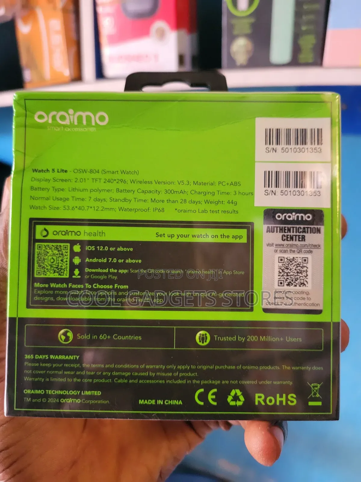 Oraimo Watch 5 Lite