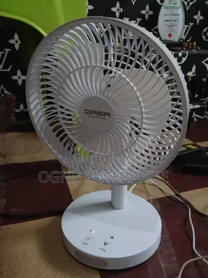 Qasa 7 Inches Rechargeable Fan