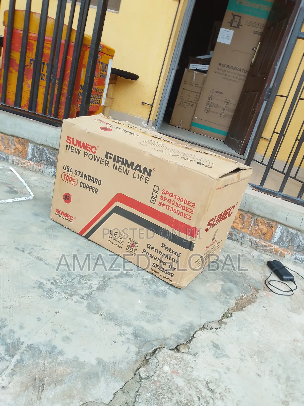Introducing Brand New - 2.5kva Sumec (Spg3000e2) Generator