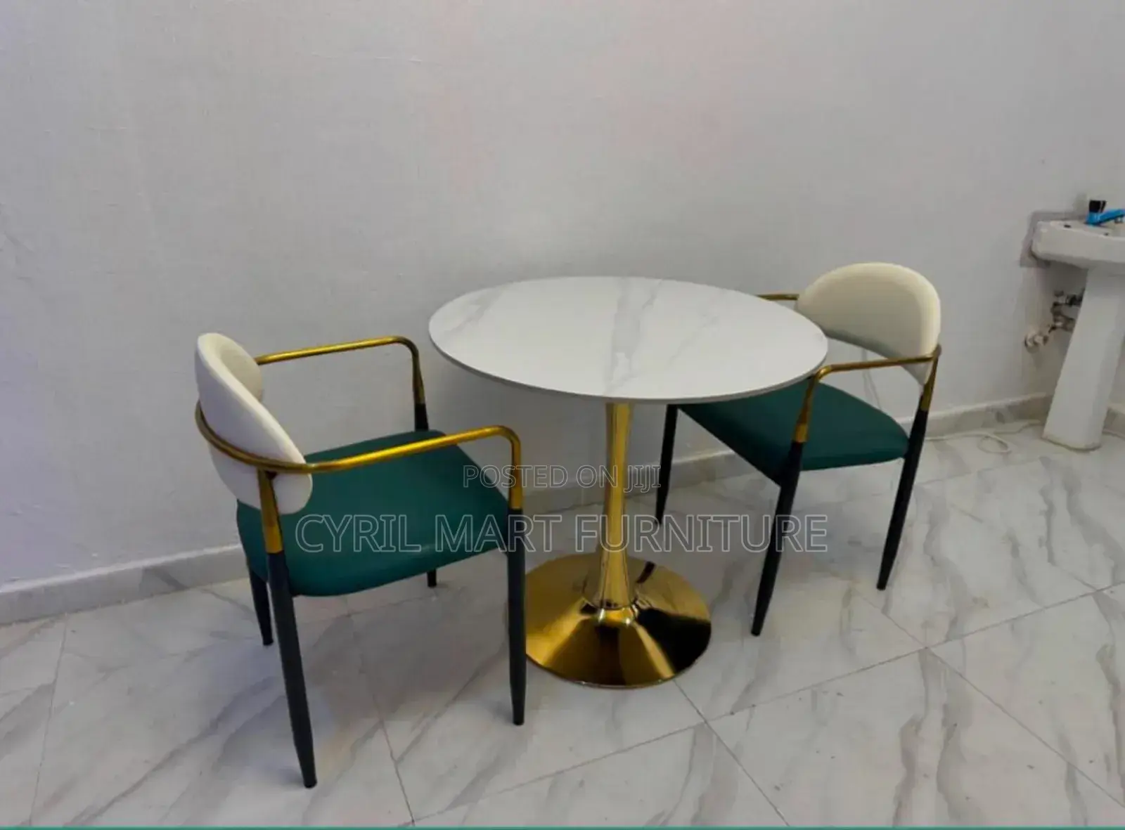 Luxury Table and Two Chairs