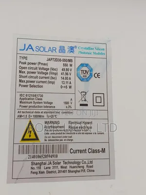 550w Jsolar Panel