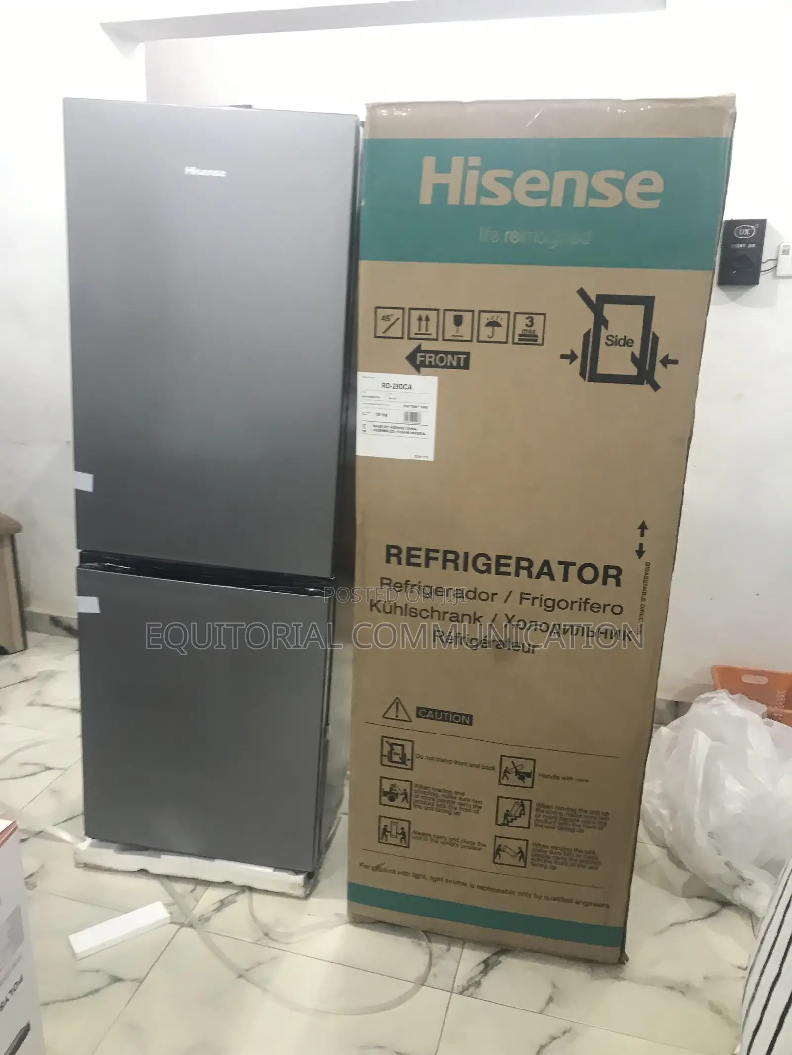 Efficient Cool Hisense 225l Refrigerator 29dca Double Doo