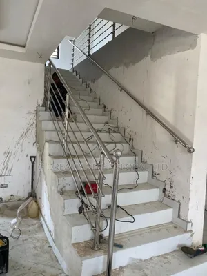 Stainless With Wall Railings